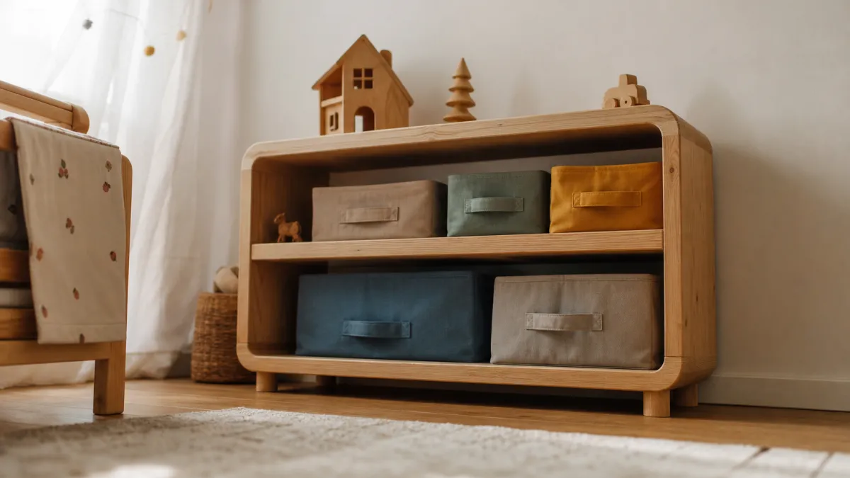 Meuble rangement enfant : guide pour un choix durable